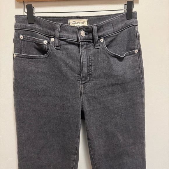 Madewell Cali Demi Boot Black Jeans Size 28 - Picture 4 of 13